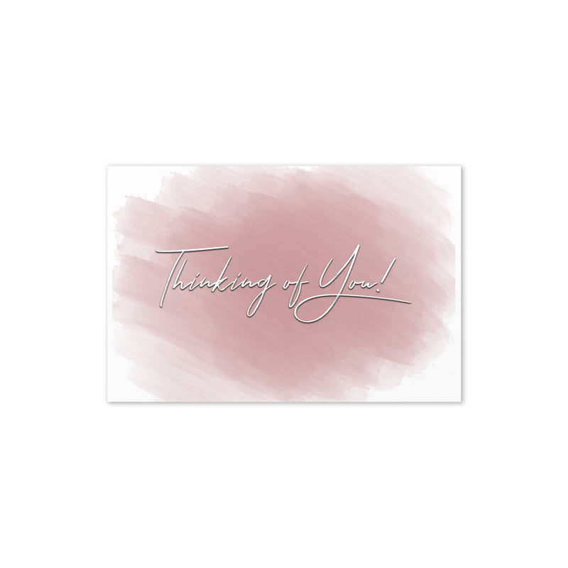 Thinking of you card, blank inside