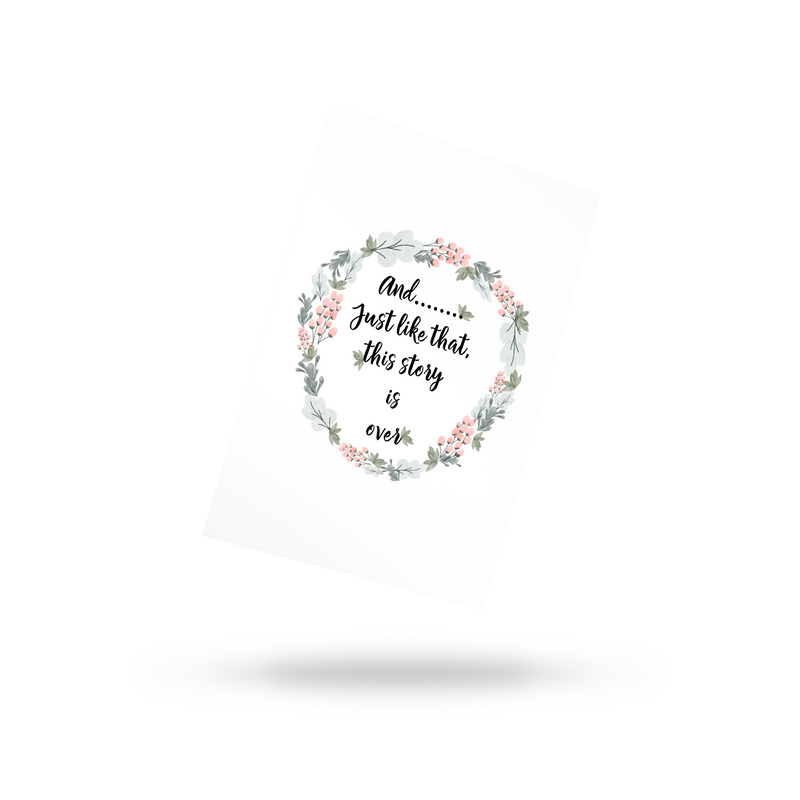Extra Wide Colorful Quote Bookmark