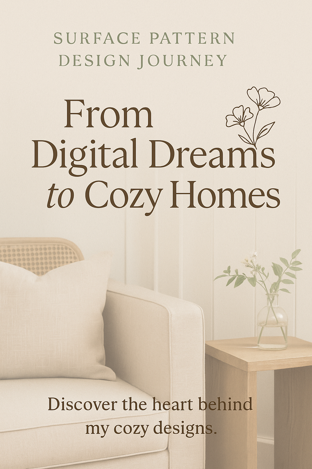 From Digital Dreams to Cozy Homes: My Journey into Surface Pattern Design