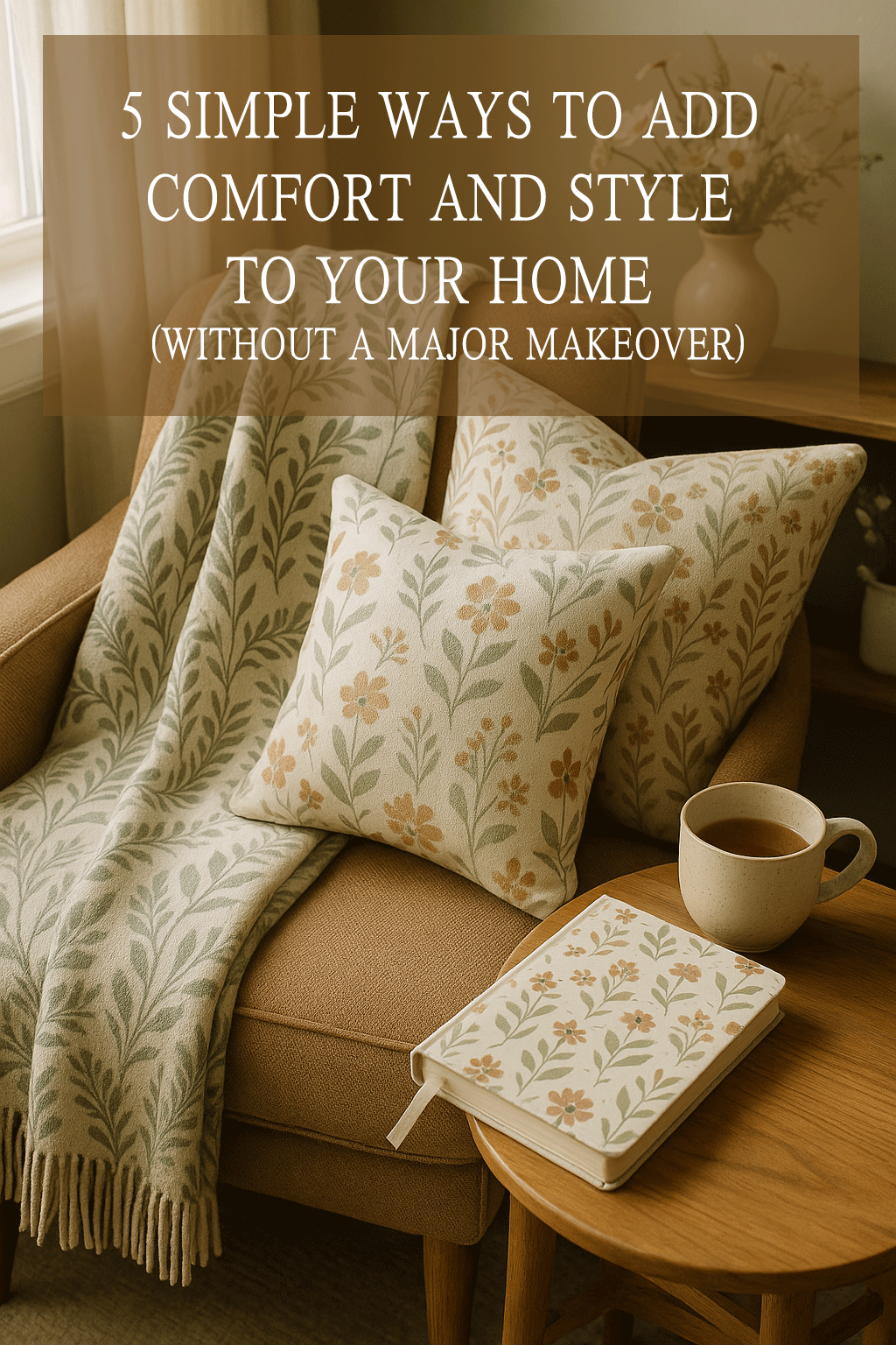 5 Simple Ways to Add Comfort and Style to Your Home (Without a Major Makeover)
