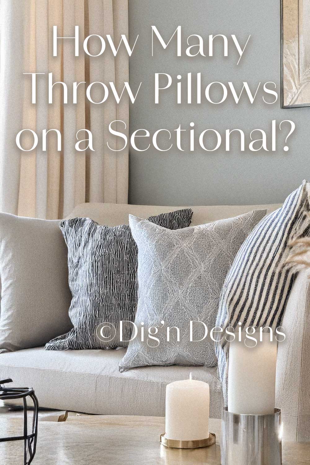 How Many Throw Pillows on a Sectional? A Simple, Stylish Guide