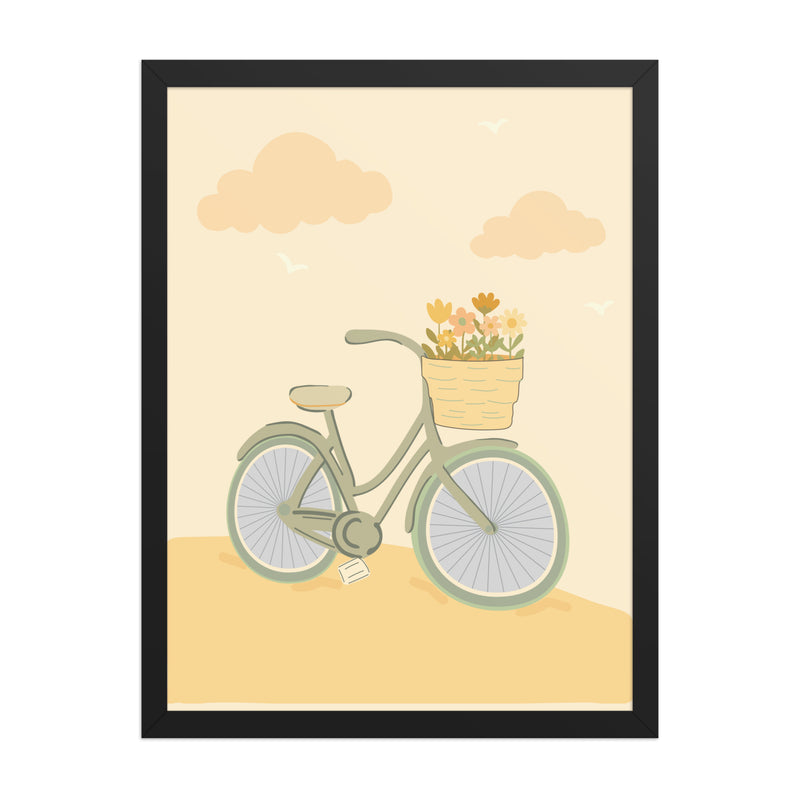 Adventure awaits bicycle black