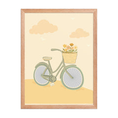 Adventure awaits bicycle red