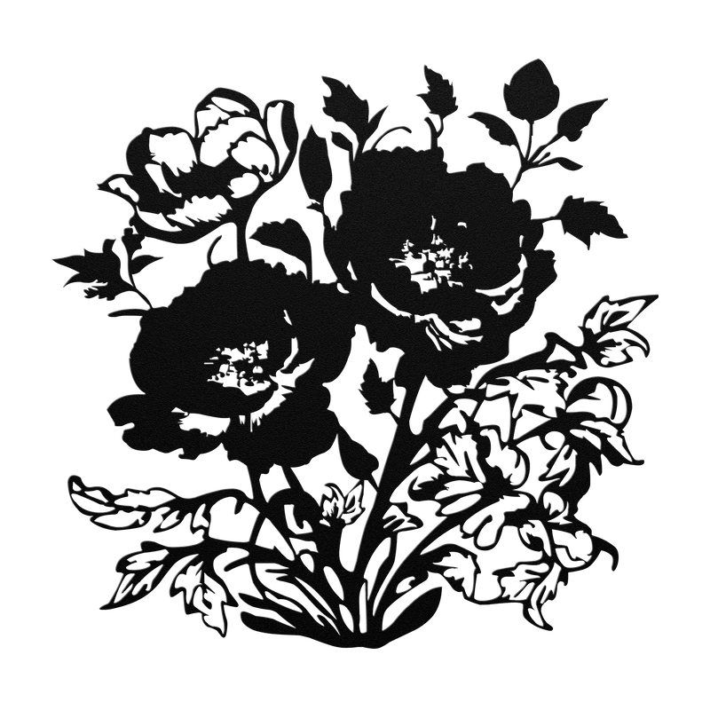 Floral_Rose_Cutout_Metal_Sign__Hand-Dra_Black_Transparent