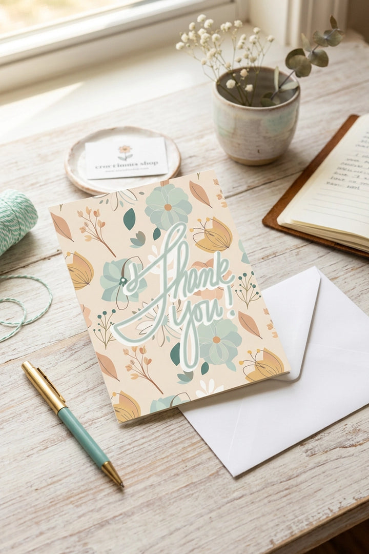 Greeting card with &