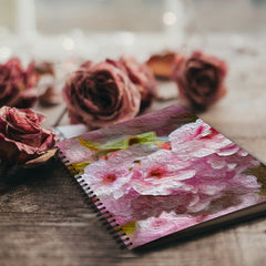 Picture of the blossom beauty notebook or journal 