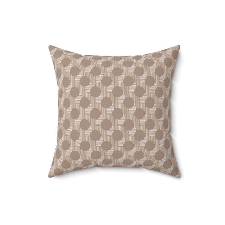 Dark Mode Modern Geometric Throw Pillow – Dark Mode Minimalist Decorative Cushion large