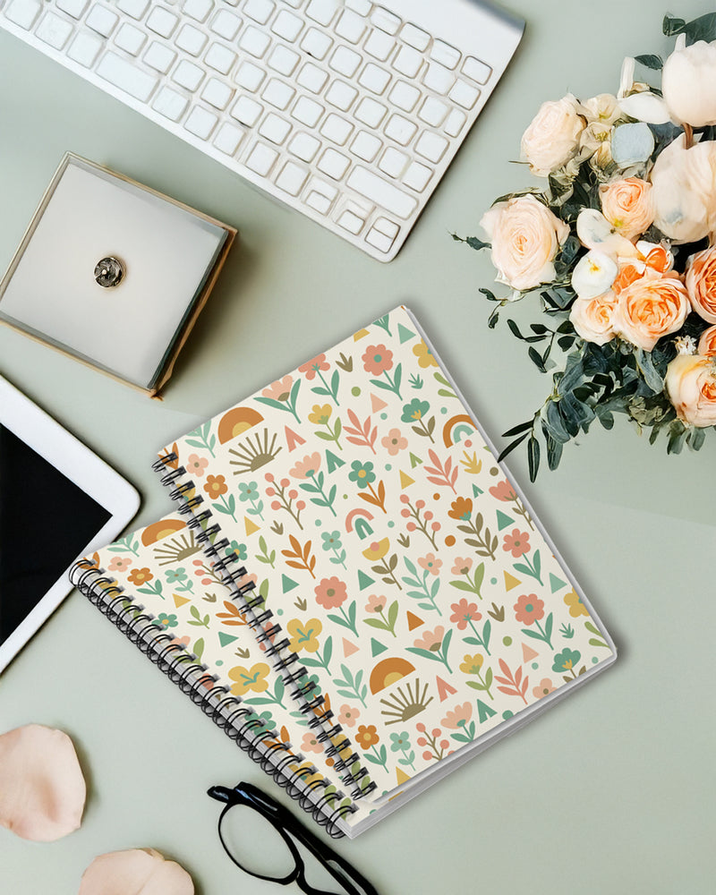 desert sunshine pattern digndesigns 2 notebooks