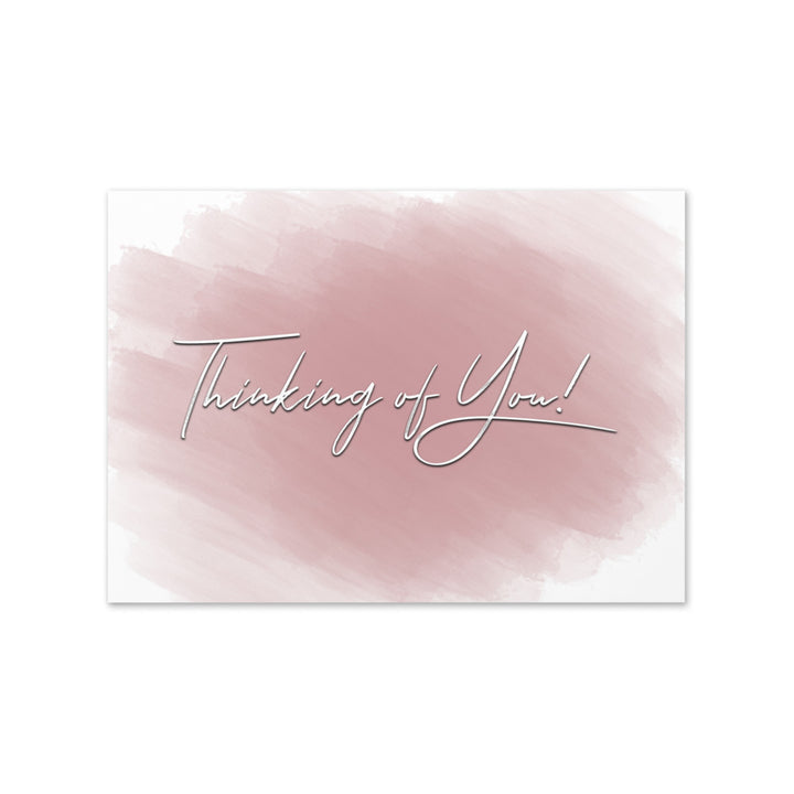 Thinking of you card, blank inside
