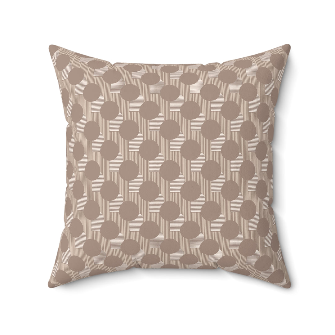 Dark Mode Modern Geometric Throw Pillow – Dark Mode Minimalist Decorative Cushion medium