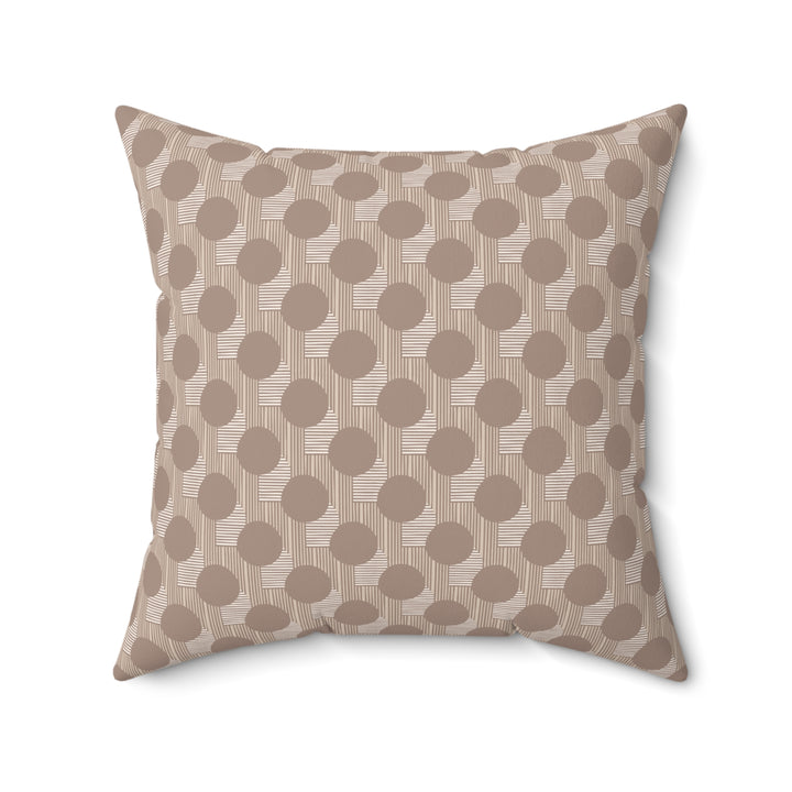 Dark Mode Modern Geometric Throw Pillow – Dark Mode Minimalist Decorative Cushion medium