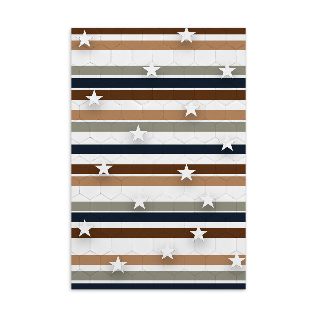 Extra wide independence book mark, 
