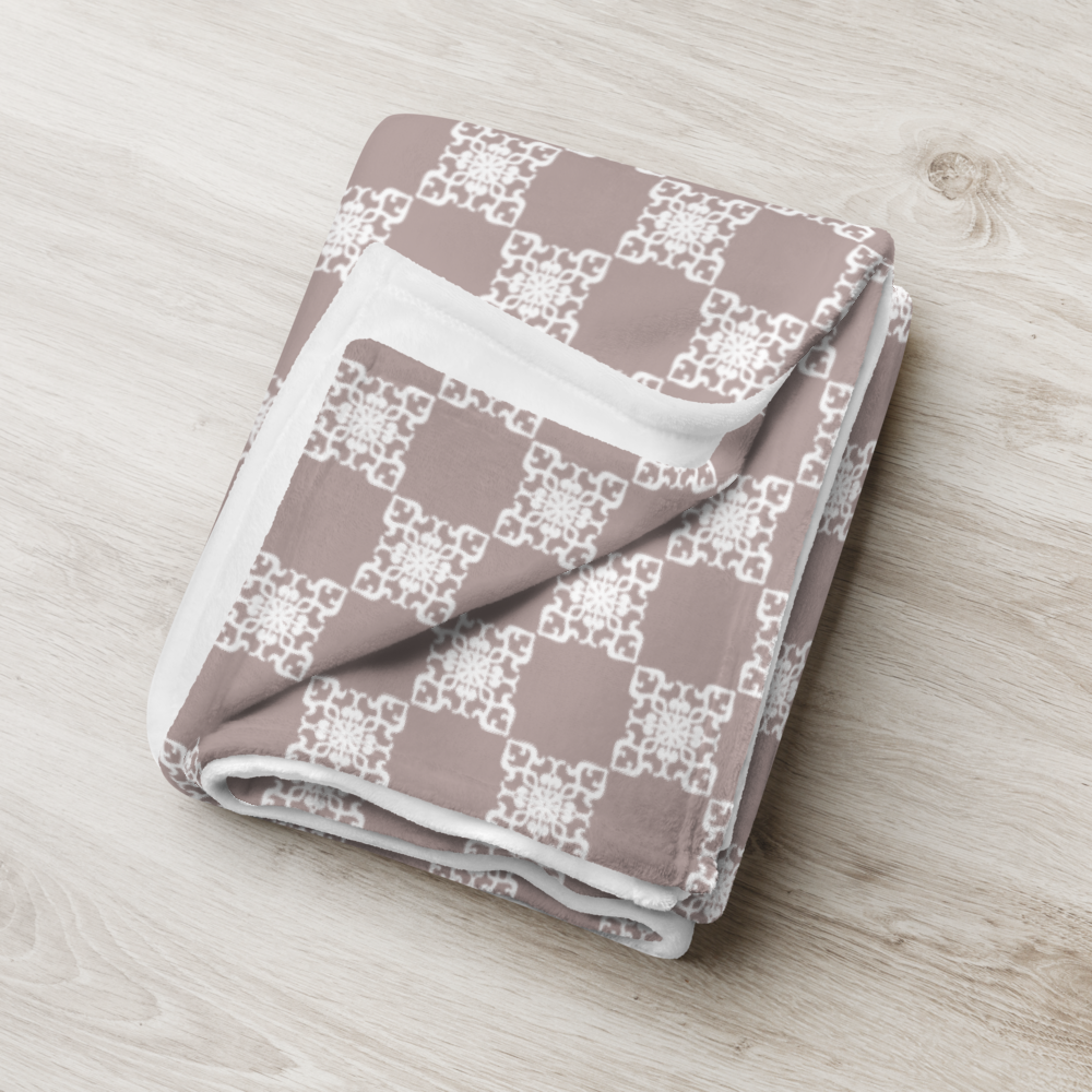 earth tone throw blanket product picture