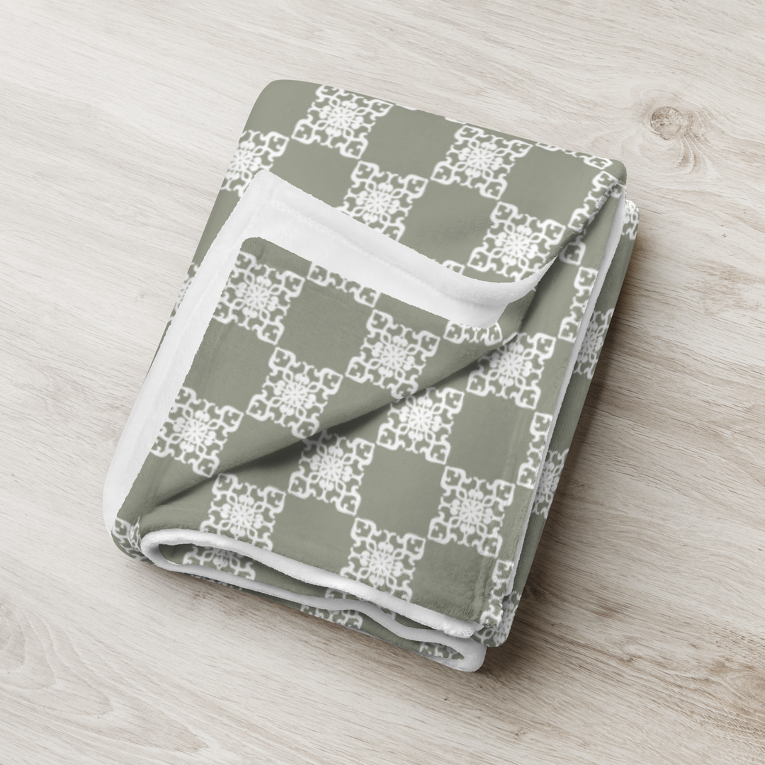 earth tone throw blanket product picture