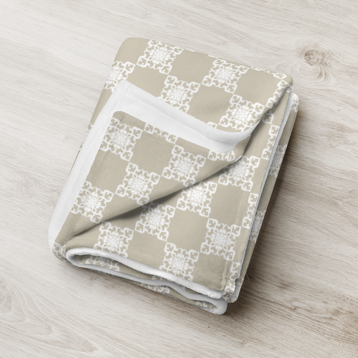 earth tone throw blanket product picture