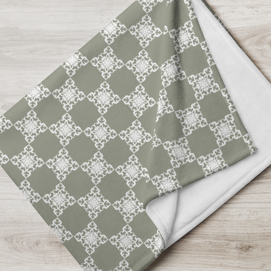 earth tone throw blanket product picture
