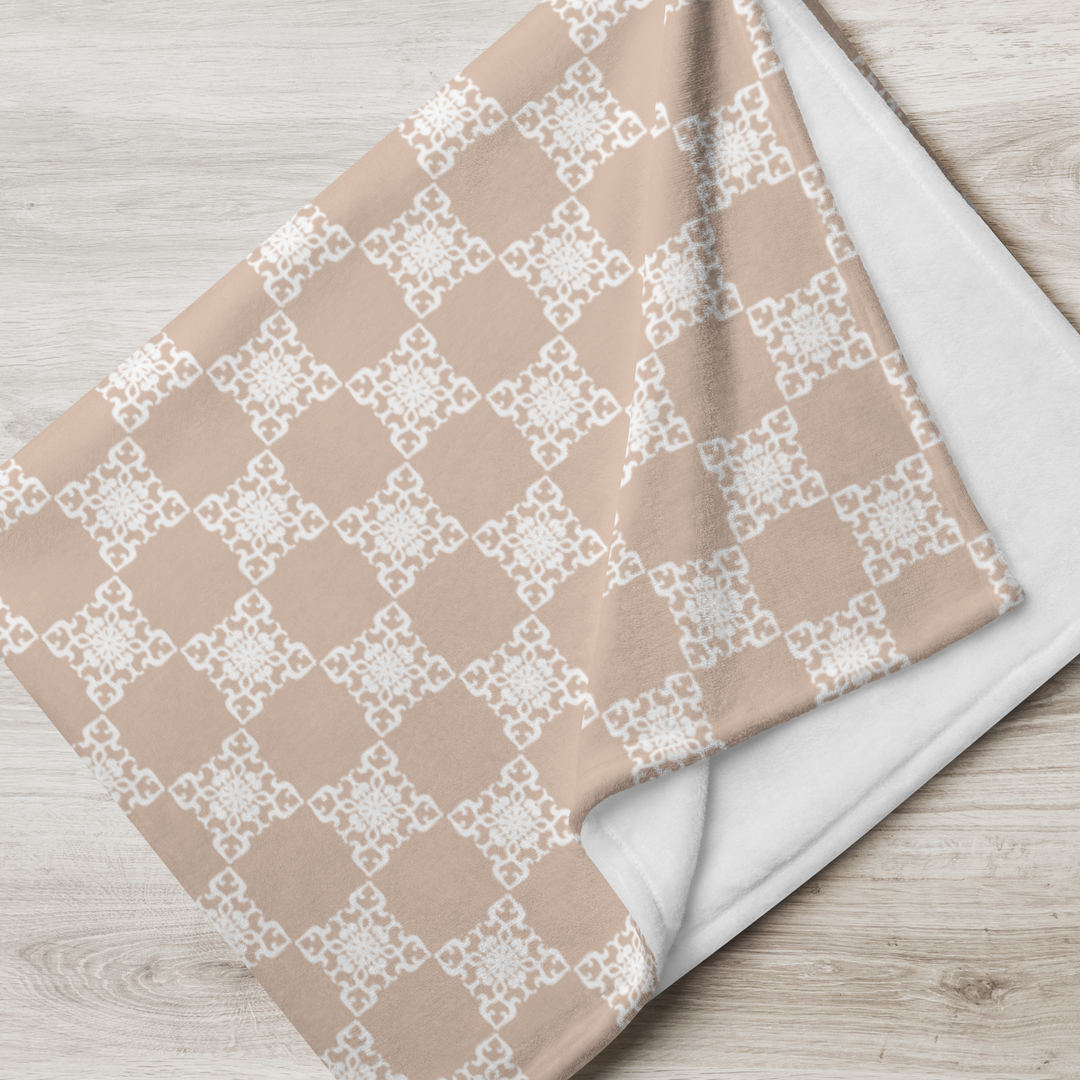 earth tone throw blanket product picture