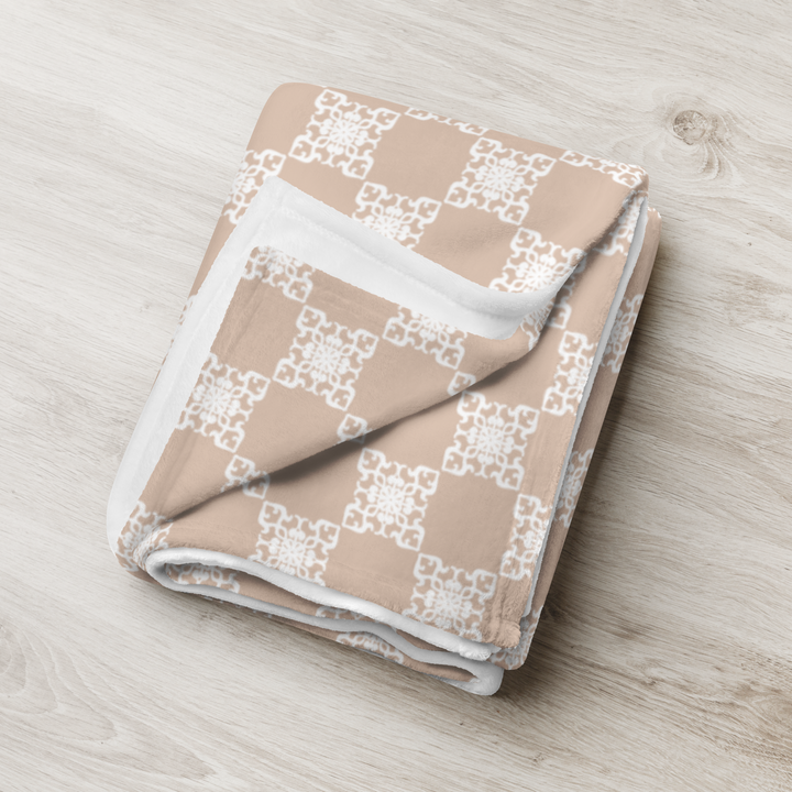 earth tone throw blanket product picture