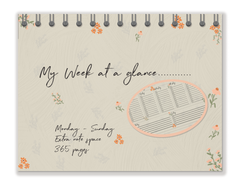 product view of the cover of the week at a glance digital notebook