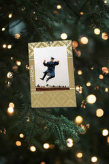 Christmas Photo Memory Ornament picture frame and overlay